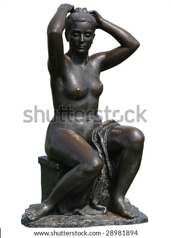 Bizarna Božanstva sveta i religije Stock-photo-statue-of-nude-woman-isolated-on-white-background-28981894