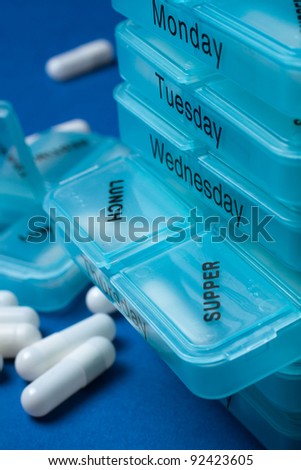 Medicine box for not forget to take medications