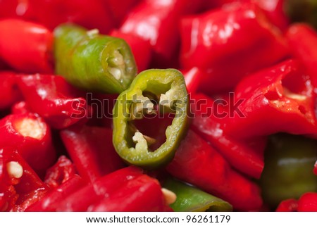 very spicy peppers