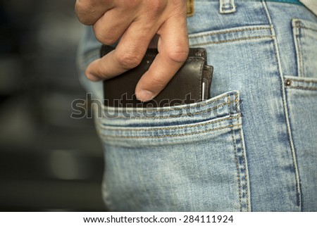 wallet in your back pocket