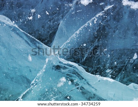 ice texture. stock photo : Ice - texture