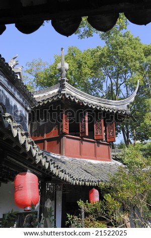Tuisi garden in Tongli,built in the qing dynasty by a degraded official. With garden, pavilions, terraces, halls, rockeries, ponds and other elements.