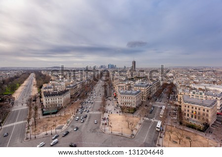 Paris - La defense cityscape