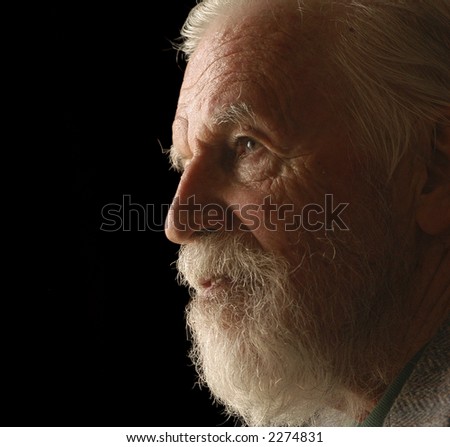 an old man looks back and reflects