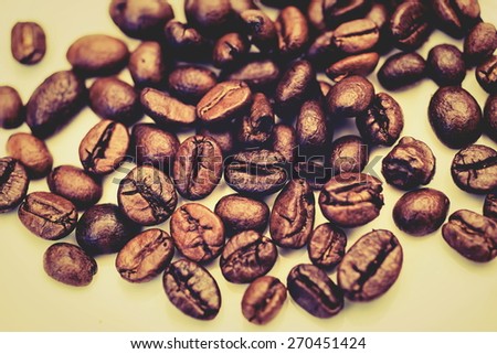 Coffee beans that have been roasted aroma and taste the best.