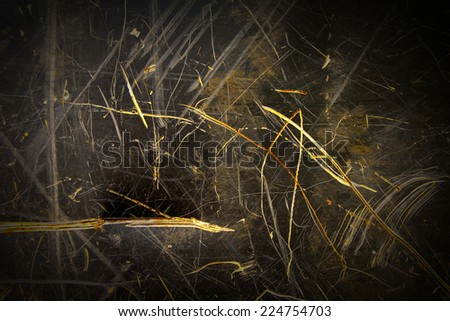 Dark Grunge Metal Background / Dark grunge metallic abstract background scratched and rusted