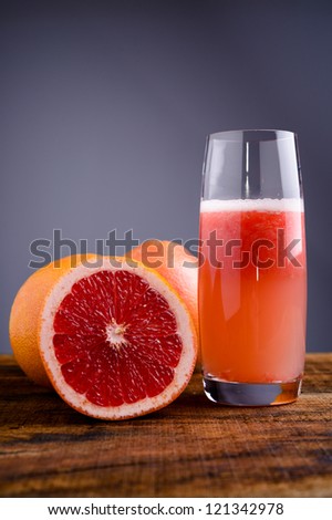 red grapefruit juice