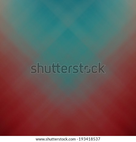 red turquoise squared blurred background