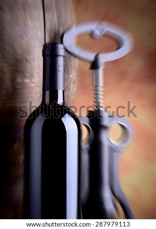 fine wine - blurred style photo