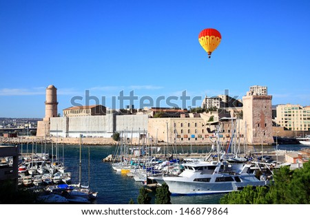 The  Fort Saint-Jean in Marseille City, France