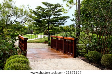 a famous traditional Japanese garden in Southern Florida