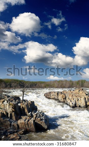 Potomac River Great Falls National Park, DC