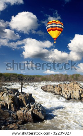 Potomac River - Great Falls National Park USA