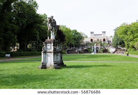 Orangery Palace in Potsdam Germany on UNESCO World Heritage list