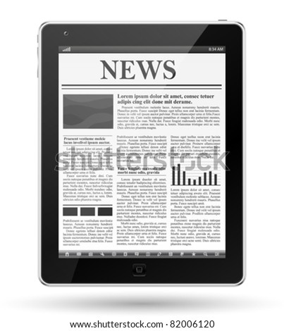 News on tablet pc. News on tablet pc.