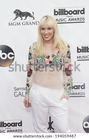 LAS VEGAS - MAY 18 : Singer/songwriter Natasha Bedingfield attend the 2014 Billboard Music Awards at the MGM Grand Garden Arena on May 18 , 2014 in Las Vegas.