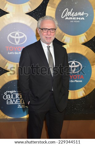 LAS VEGAS - NOV 07 : TV personality Wolf Blitzer attends the 2014 Soul Train Music Awards at the Orleans Arena on November 7, 2014 in Las Vegas, Nevada.