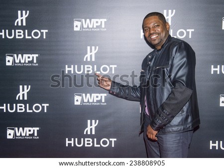 LAS VEGAS - DEC 17 : Actor Mekhi Phifer attends the announcement of Hublot and World Poker Tour partnership held at the HYDE club at Bellagio in Las Vegas on December 17 2014