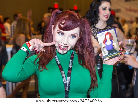 LAS VEGAS - JAN 23 : Adult film actress Ludella Hahn attends the 2015 AVN Adult Entertainment Expo at the Hard Rock Hotel & Casino on January 23, 2015 in Las Vegas.