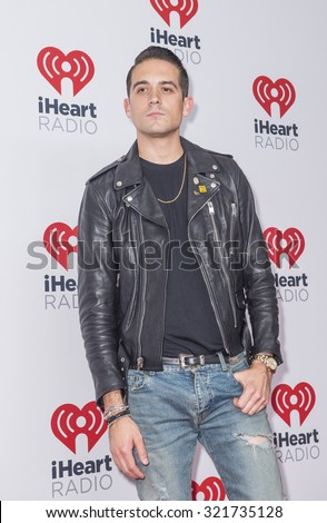 LAS VEGAS - SEP 19 : Rapper G-Eazy attends the 2015 iHeartRadio Music Festival at MGM Grand Garden Arena on September 19, 2015 in Las Vegas, Nevada.