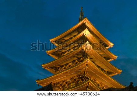 Sensoji , also known as Asakusa Kannon, is Tokyo\'s largest Buddhist temple and a major attraction for Japanese and foreigners alike