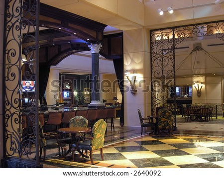 Luxury Hotel restaurant Lounge, San Diego