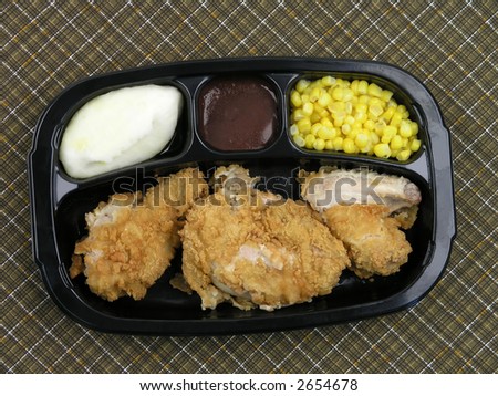 TV dinner - cooked