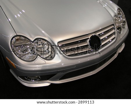 Luxury Sports Car Wheel & Fender & Head light
