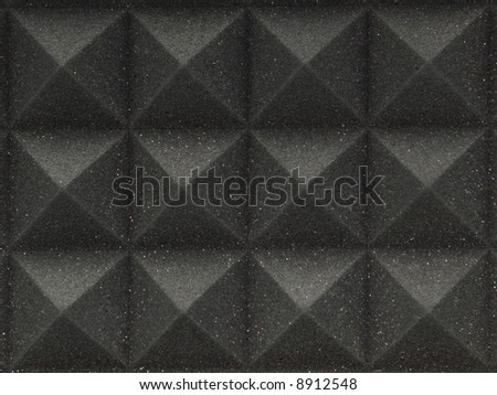 Soft Foam Sound Insulation Pattern as background