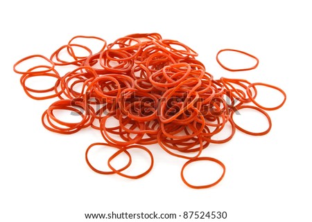 Red Elastic Bands