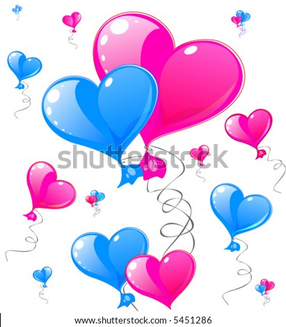 Images Of Pink Hearts. pink hearts greeting card