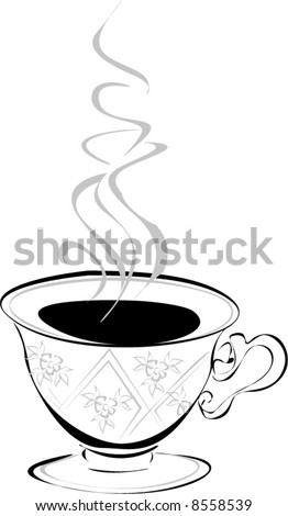 cup of tea. stock vector : Cup of tea,