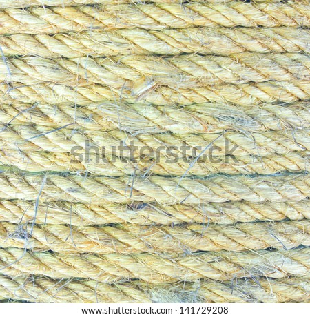 hemp rope background texture