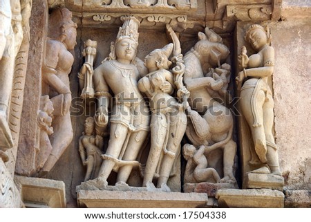 Khajuraho Sculptures Photos