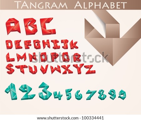 Tangrams Alphabets