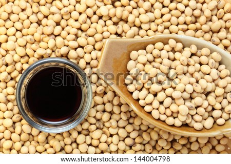 soy beans with soy sauce