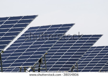 Alternative energy with a field of solar panel field