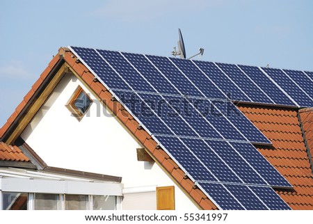 Alternative energy at a residential house