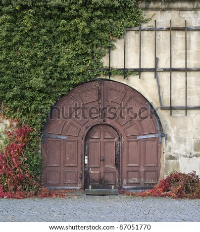 entrance of a castle in Öhringen