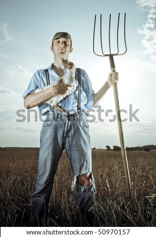 a young farmer