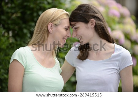 outdoors Lesbian sex