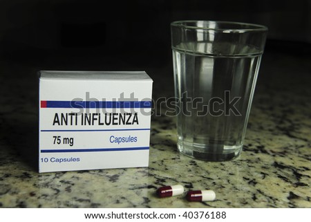 Anti influenza (This pill package is fake, I created it for these photos)