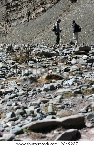 Hikers, Mountain Climb- Stok Kangri (6,150m / 20,080ft), India