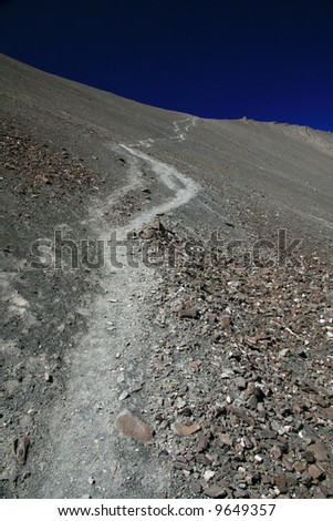 Hiker / Climber Himalayas, Mountain Climb- Stok Kangri (6,150m / 20,080ft), India