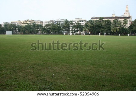 Cricket Stadium - The City of Bombay, India