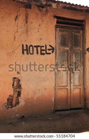 run down hotel