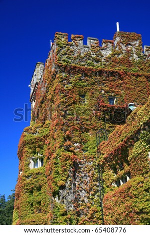 Hatley Castle on Vancouver Island in  Victoria, BC, Canada