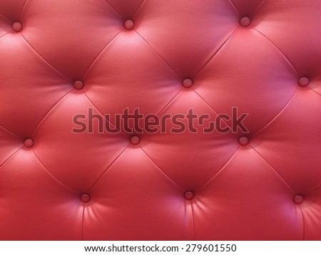Red Sofa Background Texture