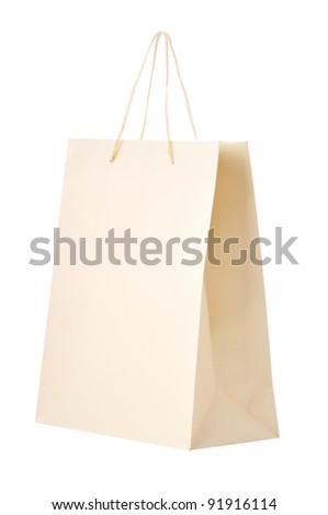 Blank Paper Bag