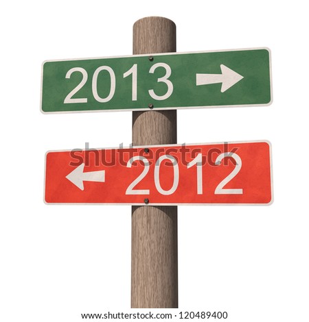 New Year 2013 sign 3D illustration New Year 2013 sign 3D illustration